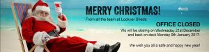 Christmas Trading Hours - Lockyer Sheds