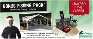 Fair Dinkum Sheds - Bonus Fishing Pack -Lockyer Sheds