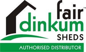 Fair Dinkum Sheds Logo